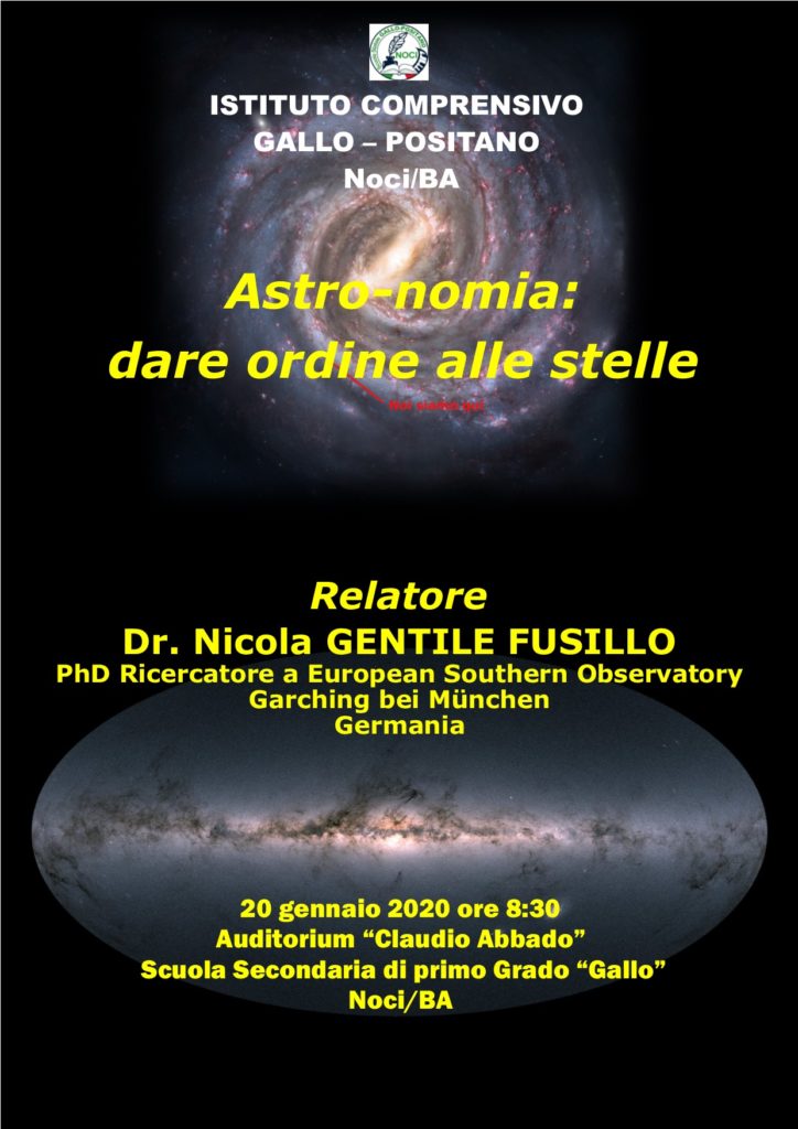 seminario astronomia Gentile Fusillo